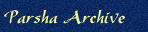 parsha archives