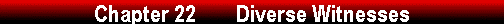  Chapter 22        Diverse Witnesses 
