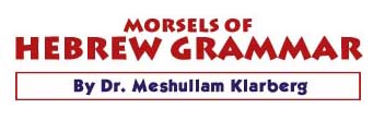 Morsels of Hebrew Grammar
